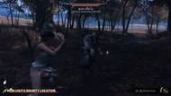 Killing the bounty target (Image via Sucker Punch Studios and YT.com/@WoWQuest)